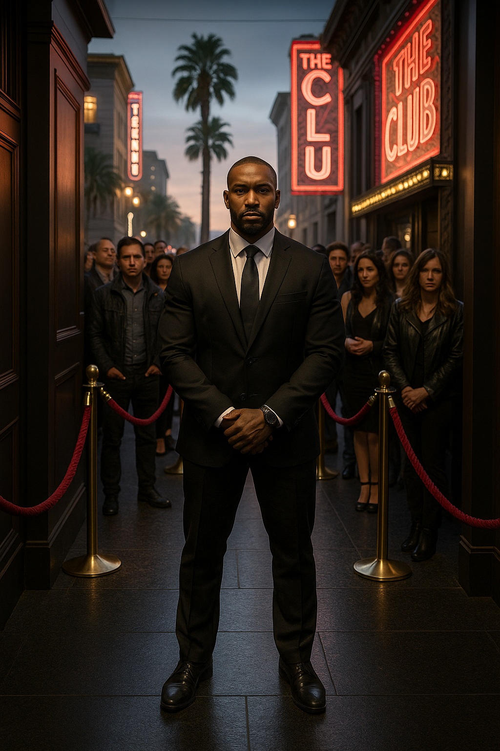 Door supervisor at a venue